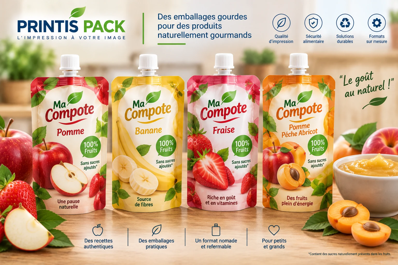 Gourdes alimentaires