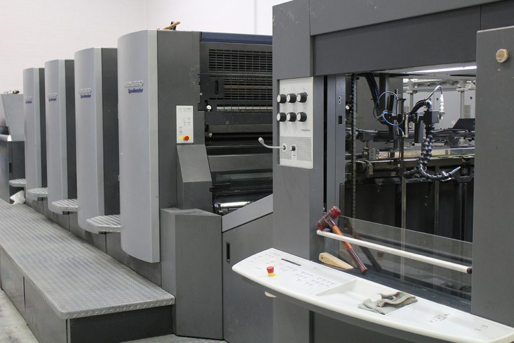 Presse offset Heidelberg chez Studium